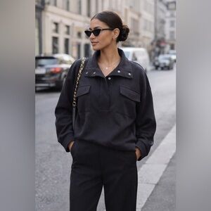 Oysho pullover sweatshirt to oversized pockets
